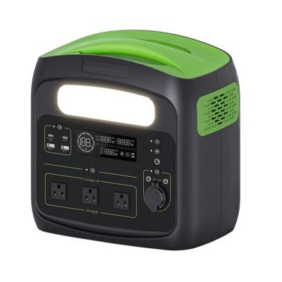 China Unitpackpower 1200W Wireless Generator Lithium Battery Charging Solar Portable Power Station for sale