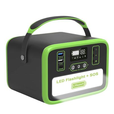 China 160Ah 150w AC 110/220V power supply cordless power charging station portable outdoor camping solar generator rechargeable battery outlet for sale