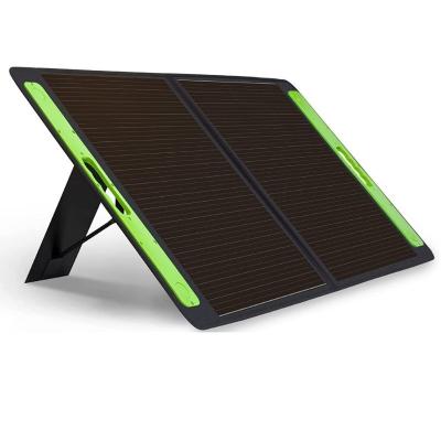 China 60w Outdoor Portable Folding Monocrystalline Silicon Collapsible Solar Panel 125mmx125mm for sale