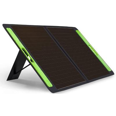 China Portable Solar Generator 120w Portable Solar Panel Foldable Charger with USB Outputs for Jackery Power Station 125mmx125mm for sale