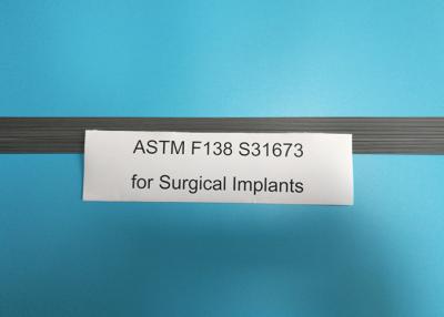 China Hoher Edelstahl des Nickel-316lvm für chirurgische Implantate ASTM F138 ISO 5832-1 zu verkaufen