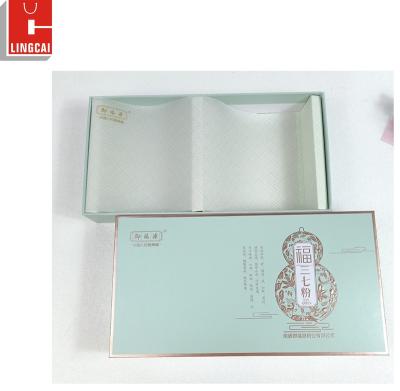 China Professional High Quality Recyclable Box Manufacturer Personalized Custom Printed Medical Gift Set Healthy Cardboard Gift Packaging Box for sale