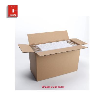 China Recyclable Custom Logo Printed Flat Package Packaging Box Corrugated Die Cut Folding Kraft Advertisement Shopping Mailing Box for sale