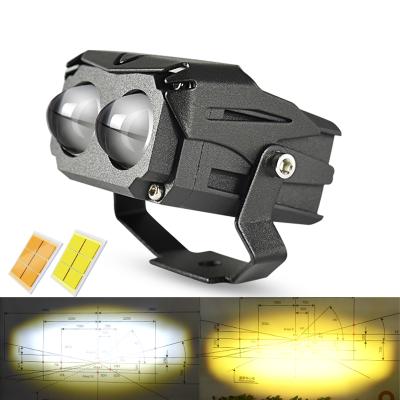 China External Driving Lights Motorcycle Lighting System Bi-lens Faros Para Moto Lamp Sorot Motorcycle Light Mini Driving Light Luces Led Para 20000Lm 30W for sale