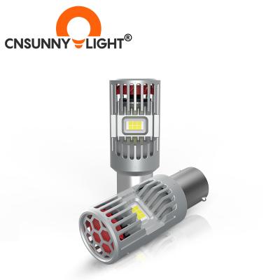 China Aluminun Whole Body OEM Car Led 7443 1157 Bulb Canbus Turn Signal 3157 Led Bulb Brake Light Car Bulbs Bombillo Led Carro Farois Lamp Automobile Interior for sale