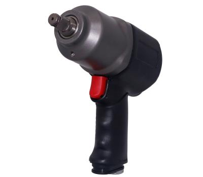 China Aluminum Alloy 1/2 Aluminum Air Impact Wrench 8500 RPM TWIN HAMMER Pneumatic Wrench for sale