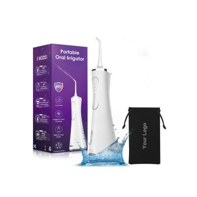 China IPX7 waterproof USB oral water irrigator small rechargeable wireless portable oral irrigator ozone flosser wholesale water flosser for sale