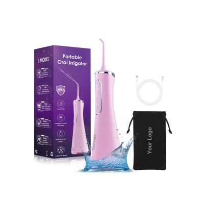 China Water flosser ipx7 ipx7 ipx7 manual oral irrigator mini travel jet flosser waterproof portable wireless electronic water flosser for sale