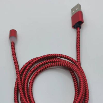 China 3in1 Magnet MP3/MP4 Player Cable Magnetic Cable Charging Usb To Type C Mobile Phone Magnet Micro Data Cables for sale