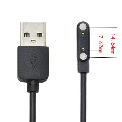 China Wholesale 2pin 7.62mm Magnetic Date Cable Juice Cup Charging Charging Cable for sale