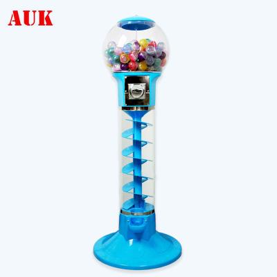 China Shop game business best-selling capsule toys stick gumball candy ball spiral bouncy vending machine for sale for sale