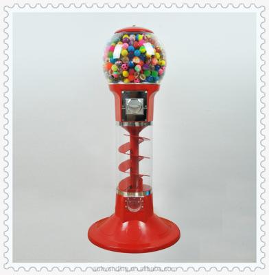 China Universal Selling Bulk Candy Spiral Capsule Bouncy Ball Station Vending Machine for sale