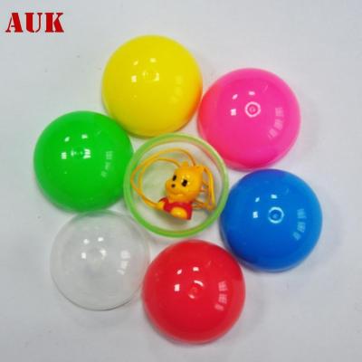 China 32mm Empty Plastic Toy PP PS Plastic Capsules For Vending Machine for sale