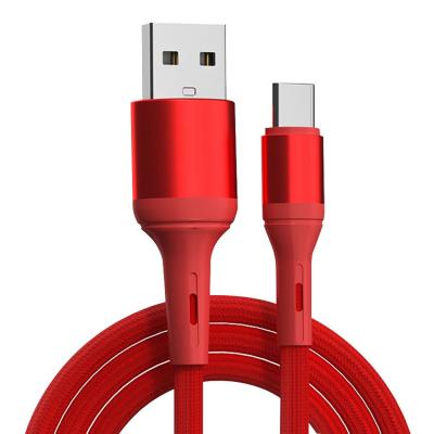 China MP3/MP4 Player CBZN CB-YDA10 Nylon Braided Type C Usb Charging Cable For For Android Mobile Phone for sale