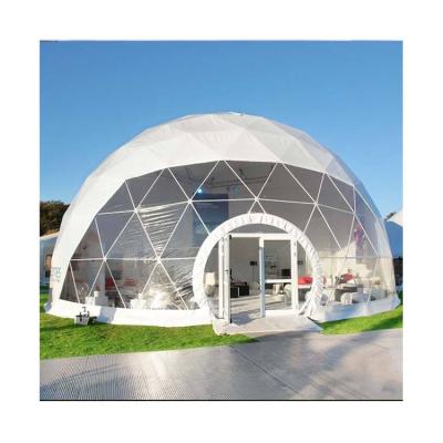 China Glamping Tent Stake Dome Tent Room Hotel Tent Hemisphere Tube Type For Wholesales for sale