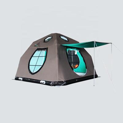 China Diagonal Bracing Type Inflatable Camping Tents That Look Like Space Capsules for sale