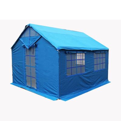 China Manufacturer Camouflage / Field Game The Polyester Emergency Outdoor Waterproof Shelter Tent Directly for sale