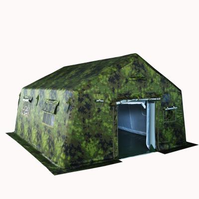 China Outdoor Camouflage / Field Game Polyester Raincoat Should Camouflage Inflatable Tents for sale