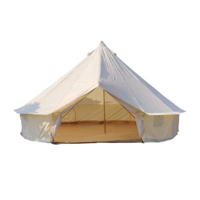 China Supplier Extra Large Oxford Waterproof Cloth Temporary Inflatable Bell Tents Upright Bracing Type for sale