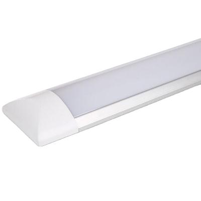 China Dark Integrated Three Connection LED Narrow Cover Ceiling Thin Belt Purification Lamp Built-in Bracket Lamp Pressure Dustproof Lamp for sale