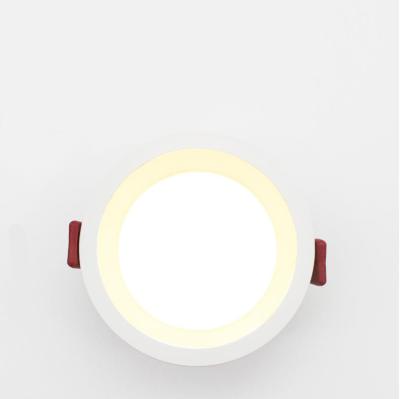 China Aluminum body narrow side LED downlight included anti-glare 9.5cm hole home ceiling light without main light lighting design for sale