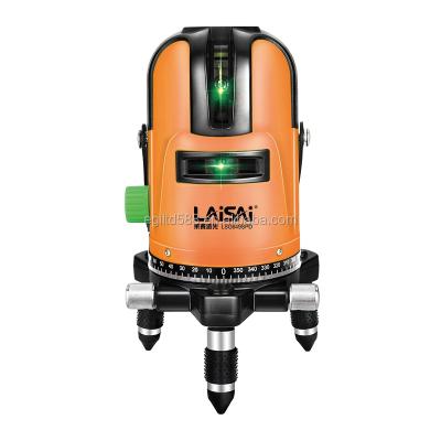 China LSG649SPD Professional Green 5-Line Laser Level 5 Lines 1 Point Cross Line Laser Level Laser 100*216mm for sale