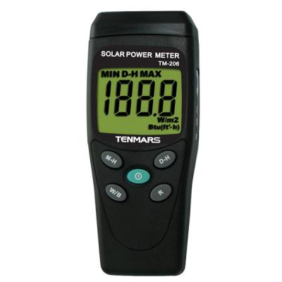 China Tenmars TM-206 Portable Solar Radiation Measurements Tester TM-206 for sale