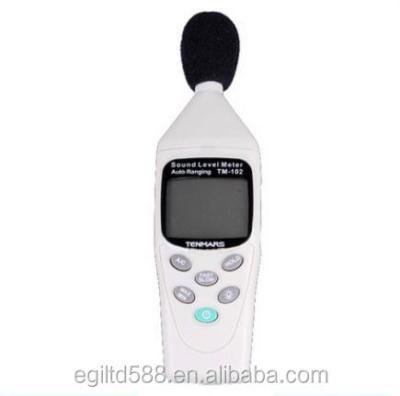 China Tenmars TM-102 Digital Sound Level Meter Decibel Sound Level Meter TM-102 for sale