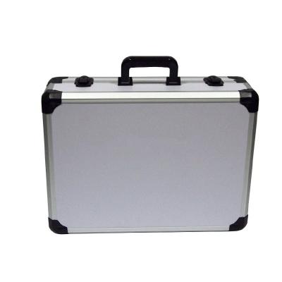 China Aluminum Waterproof Aluminum Transmitter Carry Case Foam Crate Hobby Storage Aluminum Remote Control Carrying Case for sale