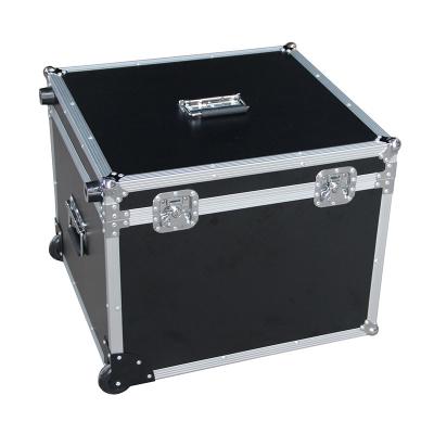 China Waterproof Trolley Case Equipment Trolley Aluminum Flight Case With Wheels ATA Aluminum Transport Case for sale