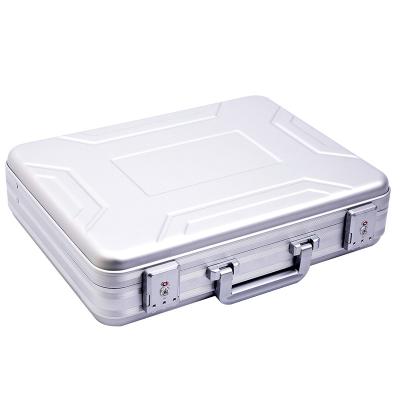 China Waterproof Make Up Case Silver Aluminum Portable Tool Suitcase Equipment Tool Box Small Plastic High End Aluminum Hard Case Waterproof for sale