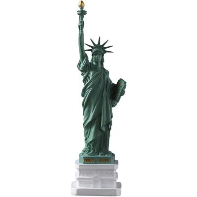 China Creative Europe Retro Resin Decoration Living Room Office Home Statue Of Liberty Handwork Ornaments for sale