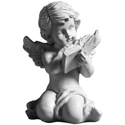 China Europe Resin Living Room Sculpture American Angel Decoration Creative Home Desktop Resin Ornaments Crafts for sale