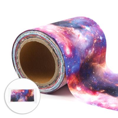 China Breathable Design or Custom PET Digital Printing 55GSM Polypropylene Spunlace Non Woven Fabric In Roll for sale