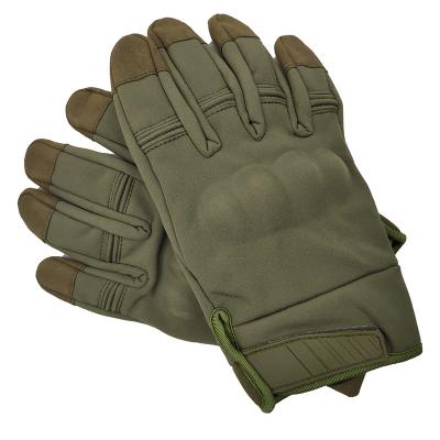 China Microfiber Knuckle Tough Military Tactical Sports Cycling Army Shooting Gloves for sale