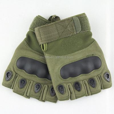 China Half Finger/2021 Black Tan Olive Green Half Finger Tactical Fingerless Gloves for sale