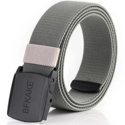 China BFKAKE Fashion Belts Man And Ladies Canvas Anti-allergy Elastic Nylon 180922 for sale