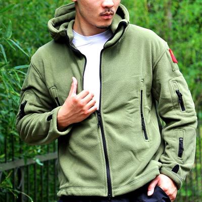 China Breathable Military Army Polyester Polyester Fleece Outdoor Tactical Warm Jacket for sale