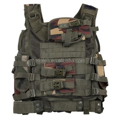 China Tanning Khaki Tanning Green Nylon Tactical Vest for sale