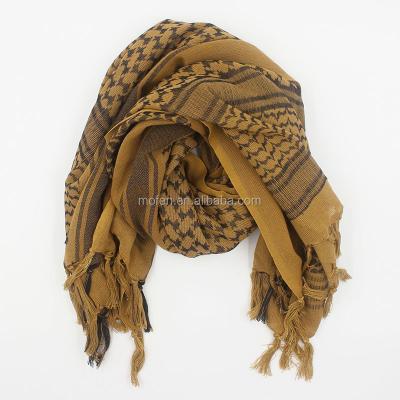 China cotton & Outdoor Military Arab Shemagh Polyester Scarves Outdoor Sports for sale