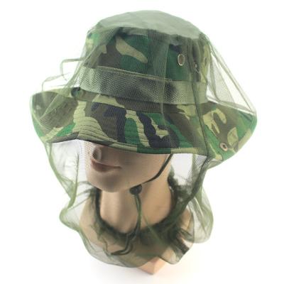 China COMMON Mesh Mosquito Repellent Hats 100% Polyester for sale