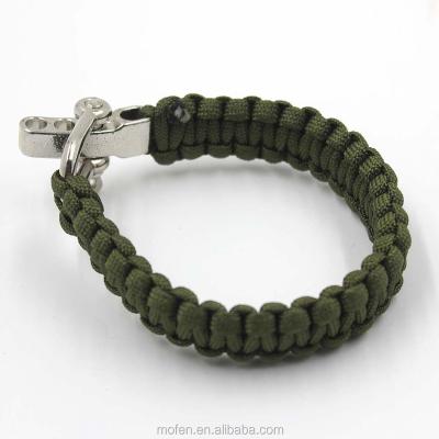 China ALLOY Rescue Rope Safety Bracelet for sale