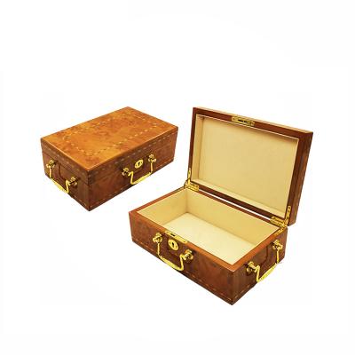 China 50-80 Cigar Humidors 50-80 Cigar Humidors Spanish Wooden Humidor Pack Cigar Humidor for sale