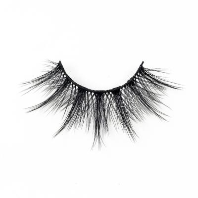 China Natural Soft Ready To Ship 3D Private Label Faux Mink Lashes for sale