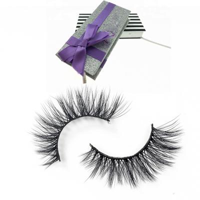 China Wholesale Natural Long False Lashes and Magnetic Coating Private Label Silk Eyelashes for sale