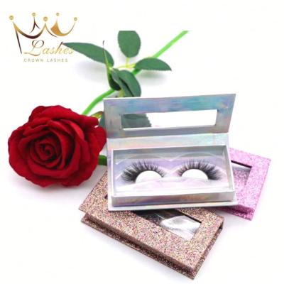 China Real 25mm Natural Soft Strip Wholesale Faux 3d 5d Fluffy Mink Eyelash Vendors Private Label for sale