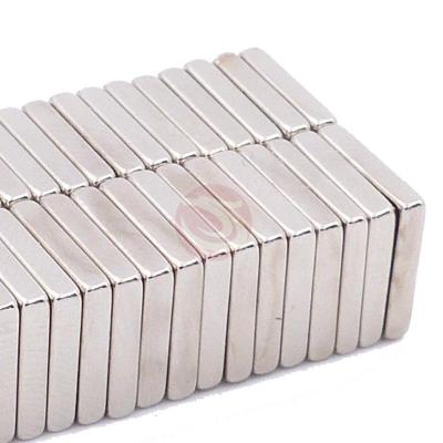 China Industrial Magnet Stock 10x10x2 Square Block Neodymium Magnet Supplier for sale