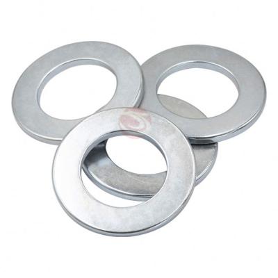 China Industrial Neodymium Magnet 50mm Permanent Magnet Large Ring Magnet N50 for sale