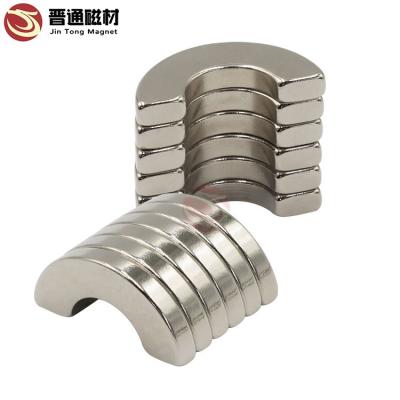 China Industrial Circular Magnet N38sh Ndfeb Magnethalf Magnet N52 Suppliers for sale