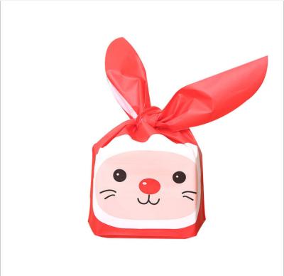 China Recyclable factory outlet24*37 extra large baking package rabbit ear dessert bag cookie bag candy bag bread for sale